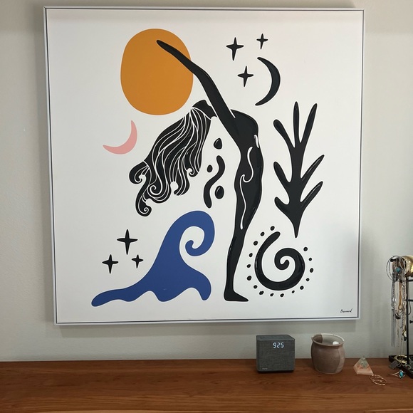 Mod Shop large painting brand new 4’x4’ - Picture 3 of 5